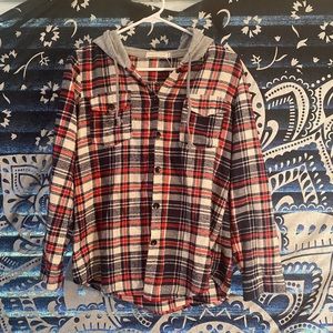 Flannel Hoodie